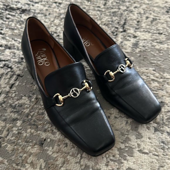 NEW Franco Sarto Heeled Loafers - Picture 1 of 2